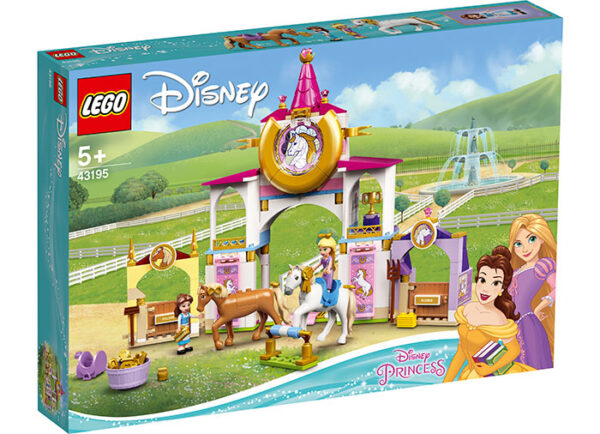 LEGO Disney - Grajdurile regale ale lui Belle si Rapunzel 43195, 239 piese