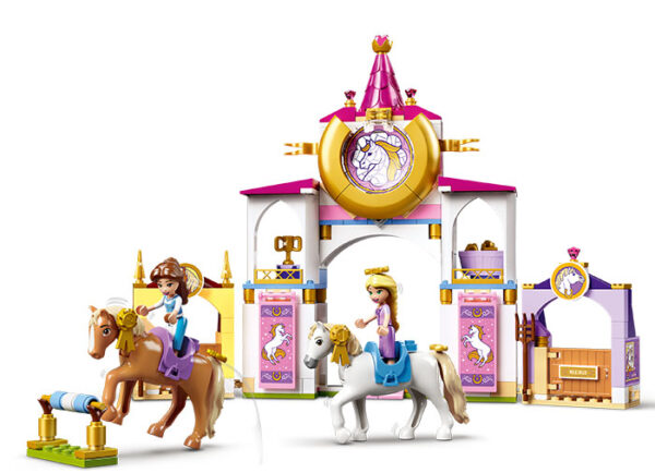 LEGO Disney - Grajdurile regale ale lui Belle si Rapunzel 43195, 239 piese