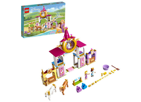 LEGO Disney - Grajdurile regale ale lui Belle si Rapunzel 43195, 239 piese