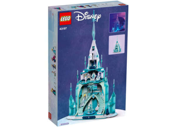 LEGO Disney - Castelul de gheata 43197, 1709 piese