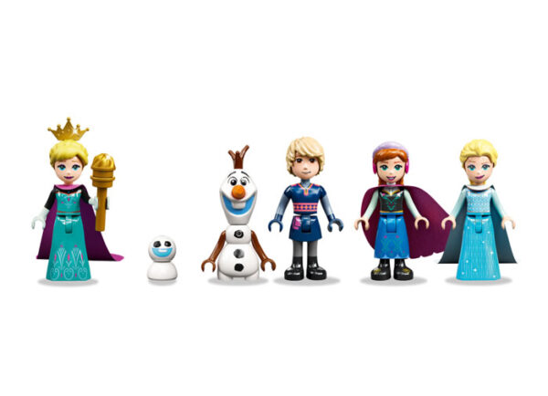 LEGO Disney - Castelul de gheata 43197, 1709 piese