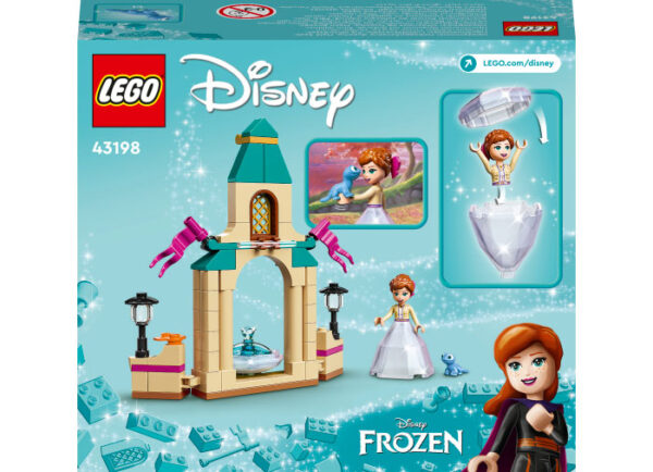 LEGO Disney - Curtea Castelului lui Anna 43198, 74 piese