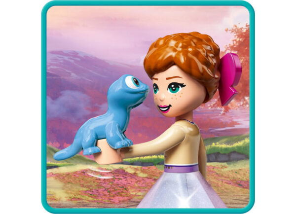 LEGO Disney - Curtea Castelului lui Anna 43198, 74 piese