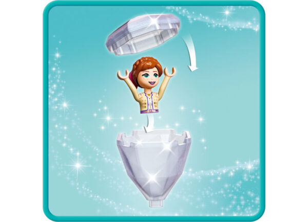 LEGO Disney - Curtea Castelului lui Anna 43198, 74 piese