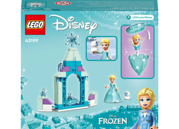 LEGO Disney - Curtea Castelului lui Elsa 43199, 53 piese