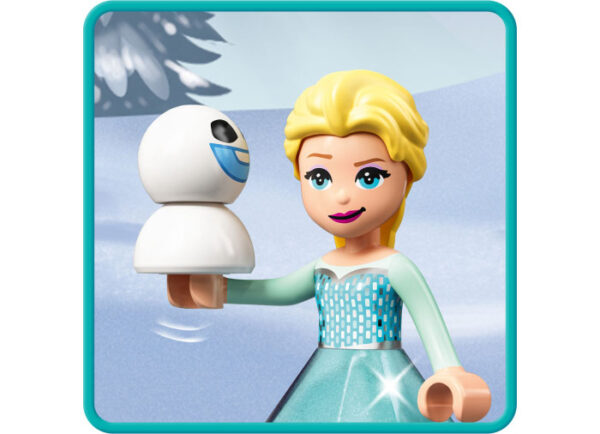 LEGO Disney - Curtea Castelului lui Elsa 43199, 53 piese