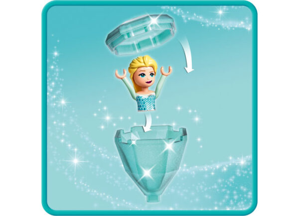 LEGO Disney - Curtea Castelului lui Elsa 43199, 53 piese