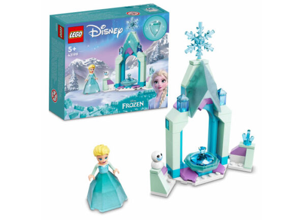 LEGO Disney - Curtea Castelului lui Elsa 43199, 53 piese