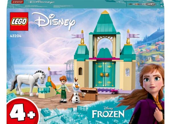 43204-lego-disney-1 LEGO Disney - Distractie la castel cu Anna si Olaf 43204, 108 piese