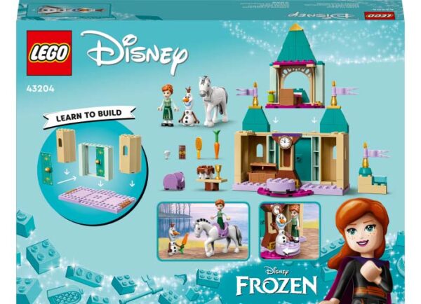 43204-lego-disney-2 LEGO Disney - Distractie la castel cu Anna si Olaf 43204, 108 piese