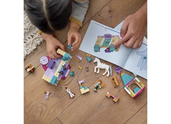 43204-lego-disney-4 LEGO Disney - Distractie la castel cu Anna si Olaf 43204, 108 piese