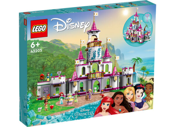 LEGO Disney - Castelul Aventurii Supreme 43205, 698 piese