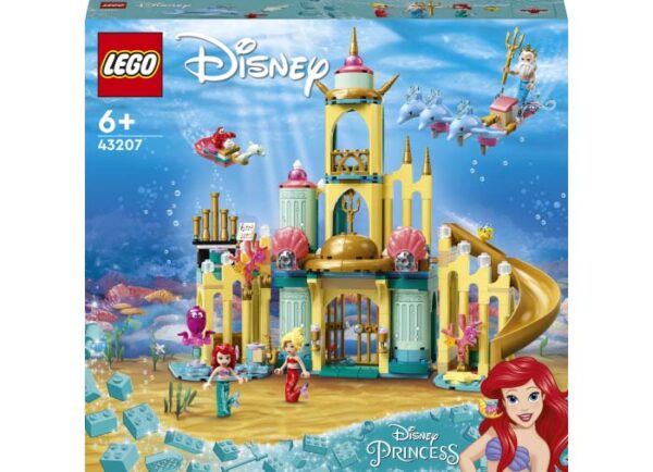 LEGO Disney - Palatul Subacvatic al lui Ariel 43207, 498 piese