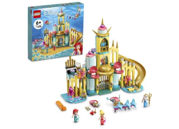 LEGO Disney - Palatul Subacvatic al lui Ariel 43207, 498 piese