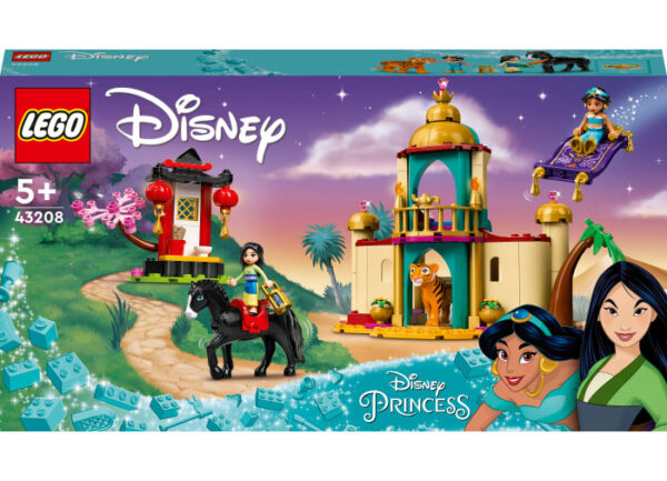 43208-lego-disney-1 LEGO Disney - Aventura lui Jasmine si Mulan 43208, 176 piese