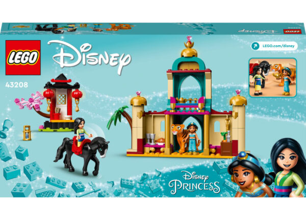 43208-lego-disney-2 LEGO Disney - Aventura lui Jasmine si Mulan 43208, 176 piese