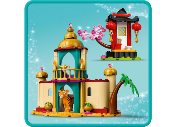 43208-lego-disney-4 LEGO Disney - Aventura lui Jasmine si Mulan 43208, 176 piese