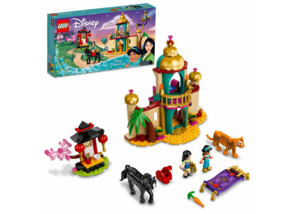 43208-lego-disney LEGO Disney - Aventura lui Jasmine si Mulan 43208, 176 piese