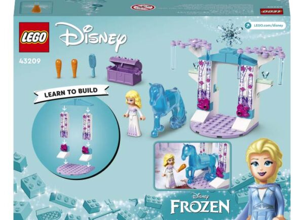 LEGO Disney - Grajdul de Gheata al lui Elsa si Nokk 43209, 53 piese