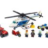 LEGO City - Urmarire cu elicopterul politiei 60243, 212 piese