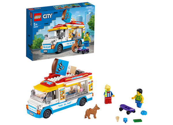LEGO City - Furgoneta cu inghetata 60253, 200 piese