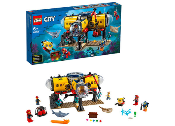 60265-lego-city LEGO City - Baza de explorare a oceanului 60265, 497 piese