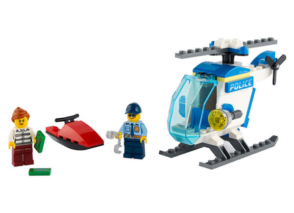 LEGO City - Elicopter de politie 60275, 51 piese