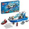 60277-LEGO-CITY LEGO City - Barca de patrula a politiei 60277, 276 piese