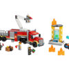 60282-LEGO-CITY-1 LEGO City - Unitate de comanda a pompierilor 60282, 380 piese