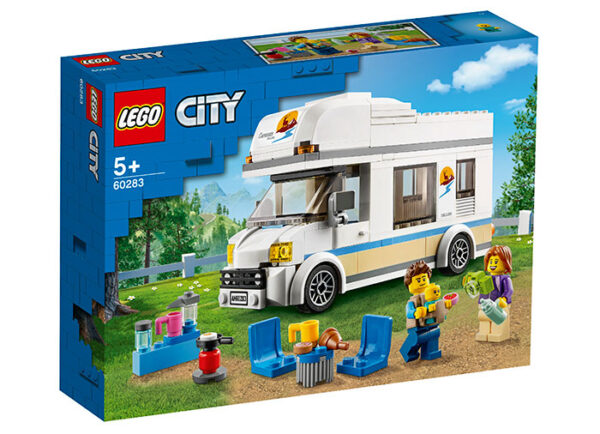 LEGO City - Rulota de vacanta 60283, 190 piese