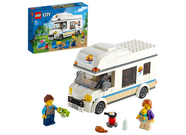 LEGO City - Rulota de vacanta 60283, 190 piese