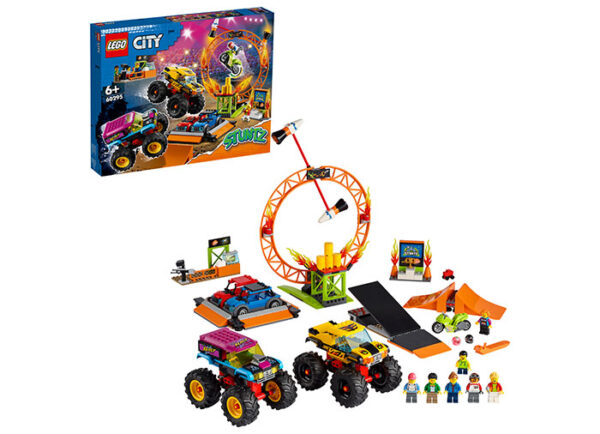 LEGO City - Arena de cascadorii 60295, 668 piese