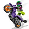 LEGO City - Motocicleta de cascadorii Wheelie 60296, 14 piese