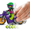 LEGO City - Motocicleta de cascadorii Wheelie 60296, 14 piese