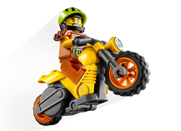 60297-city-lego-3 LEGO City - Motocicleta de cascadorii cu impact 60297, 12 piese