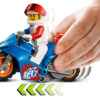 LEGO City - Motocicleta de cascadorii cu racheta 60298, 14 piese