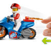 LEGO City - Motocicleta de cascadorii cu racheta 60298, 14 piese