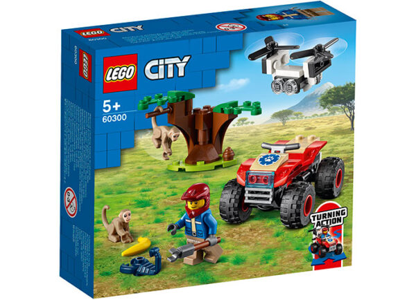 60300-city-lego LEGO City - ATV de salvare a animalelor 60300, 74 piese