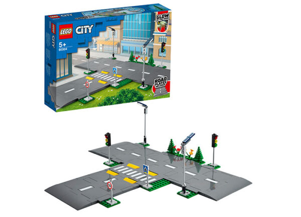 60304-LEGO-CITY LEGO City - Placi de sosea 60304, 112 piese
