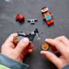 LEGO City - Motocicleta de cascadorii Flacara 60311, 11 piese