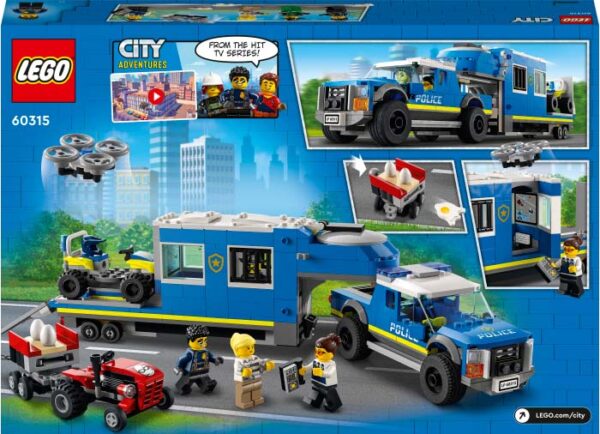 LEGO City - Comandamentul mobil al politiei 60315, 436 piese