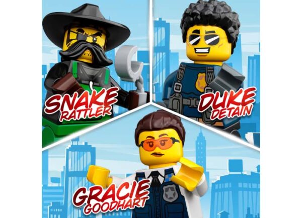 LEGO City - Comandamentul mobil al politiei 60315, 436 piese