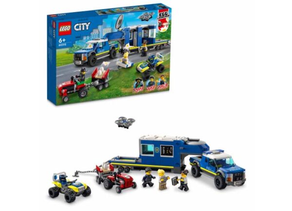 LEGO City - Comandamentul mobil al politiei 60315, 436 piese