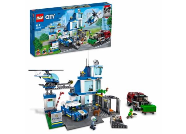 LEGO City - Sectia de politie 60316, 668 piese