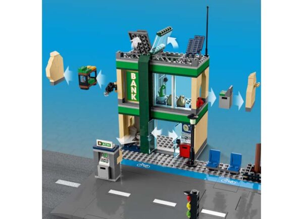 LEGO City - Urmarirea cu politia de la banca 60317, 915 piese
