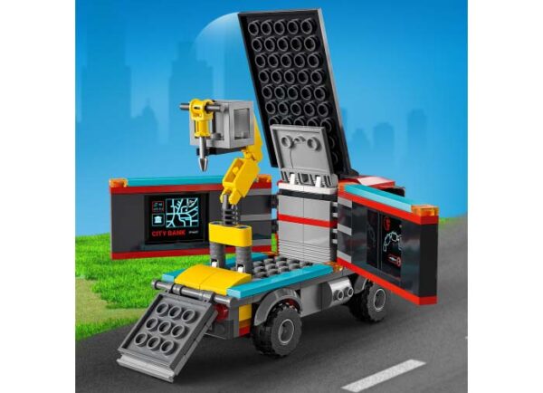 LEGO City - Urmarirea cu politia de la banca 60317, 915 piese