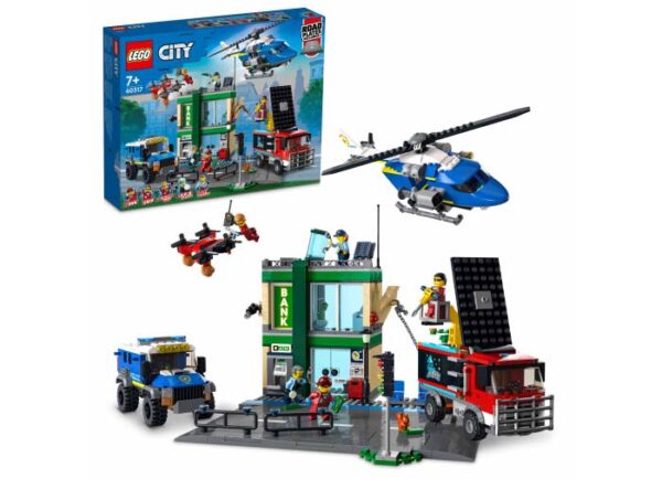 LEGO City - Urmarirea cu politia de la banca 60317, 915 piese