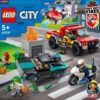 60319-lego-city-1 LEGO City - Salvarea de incendiu si urmarirea politiei 60319, 295 piese