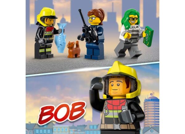 60319-lego-city-5 LEGO City - Salvarea de incendiu si urmarirea politiei 60319, 295 piese