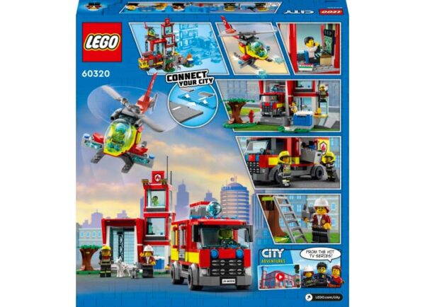 60320-lego-city-2 LEGO City - Statia de pompieri 60320, 540 piese